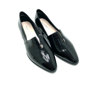 Туфли женские 1F2021-1155-W381A/5-0/6-черный нат. лак — фото 6
