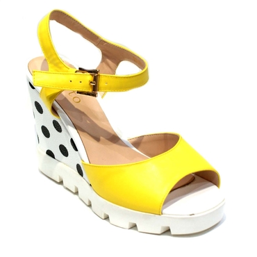 Туфли женские H29-X590-5-желтый