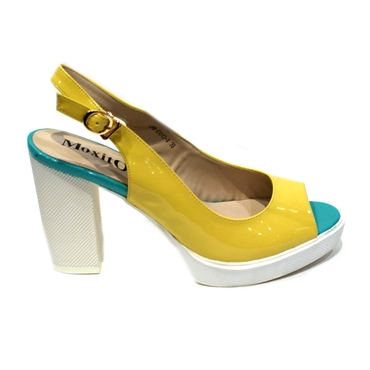 Туфли женские C98-R1843-4-желтый — фото 3