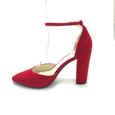 Туфли женские летние  A150-447-красный — фото 2