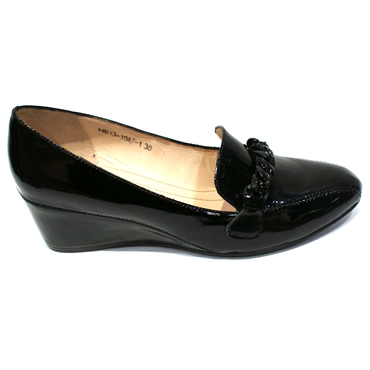 Туфли женские  14613-19A7-1-черный — фото 3