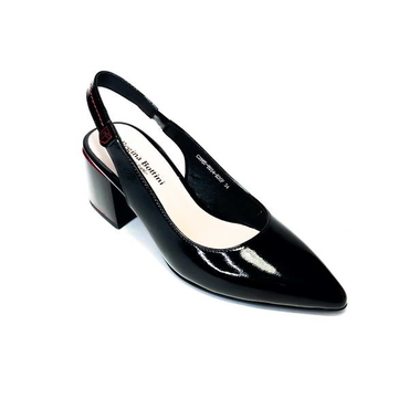Туфли летние женские C3965-8954-B35F-черный лак