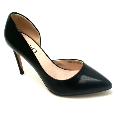 Туфли женские D046-S1613-2-черный иск. кожа