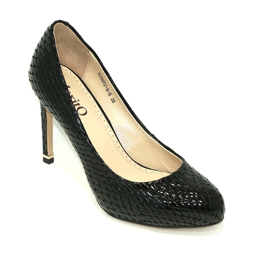 Туфли женские  YZ8972-6-черный лак