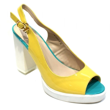 Туфли женские C98-R1843-4-желтый