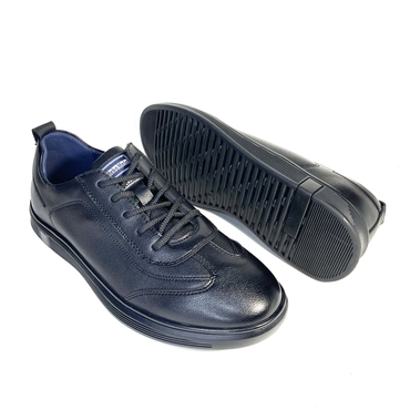 Туфли спортивные мужские RS56875-черный иск. кожа — фото 5