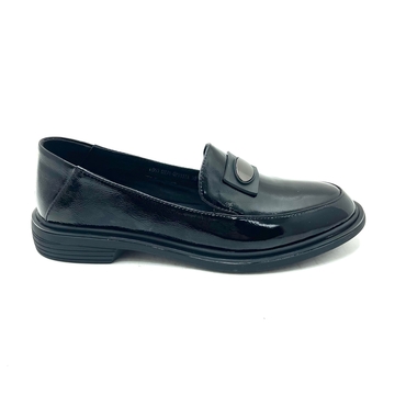 Туфли женские LD53-GS91-QP113TA/5-0/6-черный нат. наплак — фото 4
