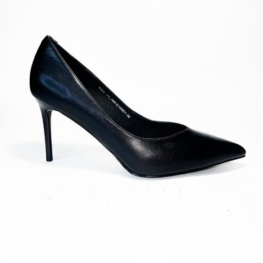 Туфли женские VIC7-71-760-C109D1-черный нат. кожа — фото 4