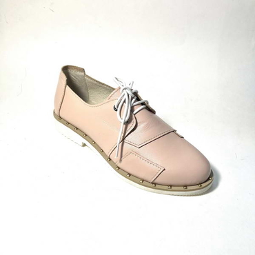 Туфли женские 117-68-розовый нат. кожа
