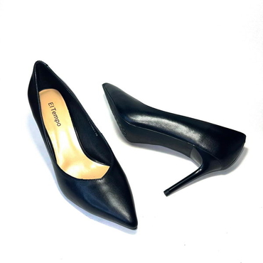 Туфли женские VIC7-71-760-C109D1-черный нат. кожа — фото 5