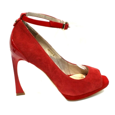 Туфли женские 629-FA16-красный — фото 3