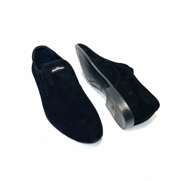 Туфли мужские 26167-07(502ZK)-черный нат. замша — фото 5