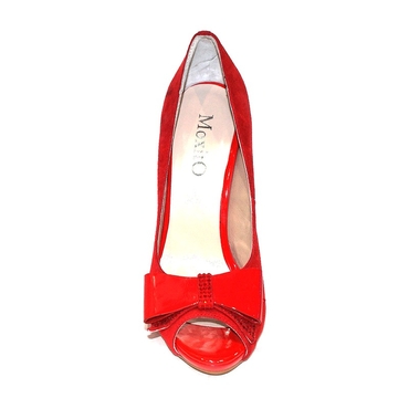 Туфли женские  123-12-красный — фото 2