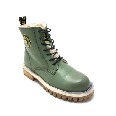 Ботинки женские 1091-5-зеленый
