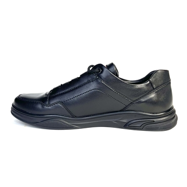 Туфли спортивные мужские V-RS66118-черный иск. кожа — фото 2
