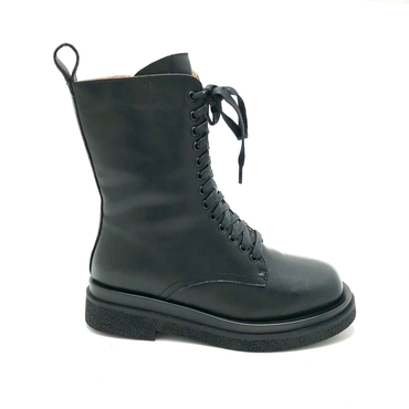 Ботинки женские HM1625-1-черный — фото 4