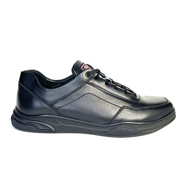 Туфли спортивные мужские V-RS66118-черный иск. кожа — фото 4
