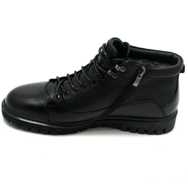 Ботинки мужские 692B-2-A48B66-черный — фото 4