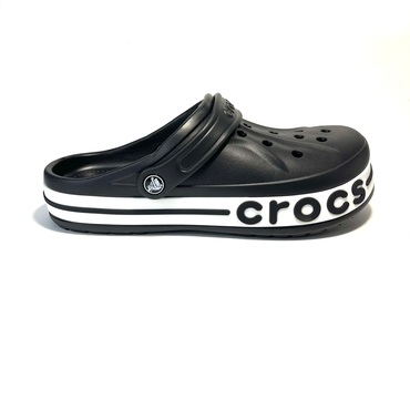 Кроксы Crocs-черно-белый — фото 4