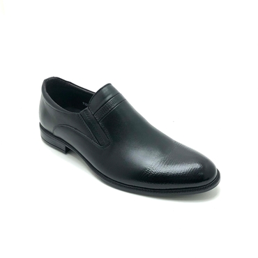 Туфли мужские 9183-черный нат. кожа