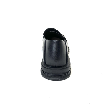 Туфли женские PDYL149-1-черный нат. кожа — фото 3
