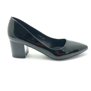 Туфли женские C6-2-черный иск.лак — фото 4