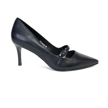 Туфли женские 22C5-39-201-черный нат. кожа — фото 4