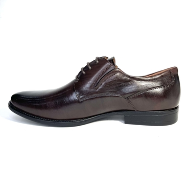 Туфли мужские RG5668-5-коричневый иск. кожа — фото 2