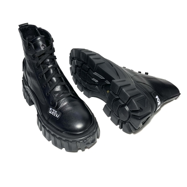 Ботинки женские Б2200ЧП-черный нат. кожа — фото 5