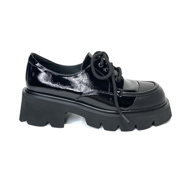 Туфли женские LD806-RT3356-QP113TA/5-0/-черный нат. лак — фото 4
