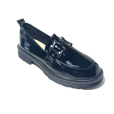 Туфли женские 056-1-черный иск.лак