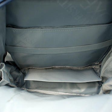 Рюкзак женский с ортопедической спинкой X491-синий текстиль — фото 4