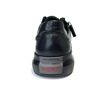 Туфли спортивные мужские В299ЧП-черный нат. кожа — фото 3