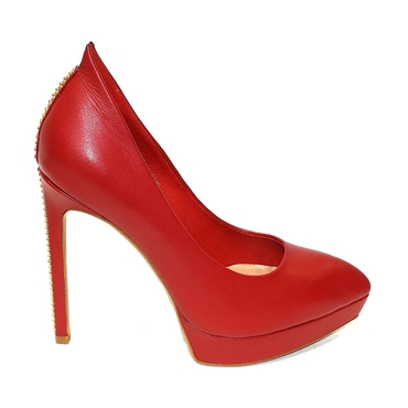 Туфли женские  L801-13-красный — фото 2