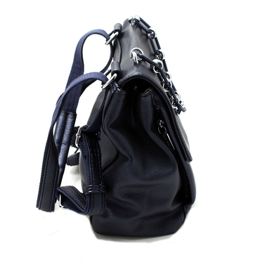 Сумка-рюкзак женский VF591636-т/синий иск. кожа — фото 2