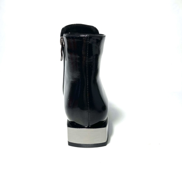 Ботинки женские C290-20-черный иск.лак — фото 3
