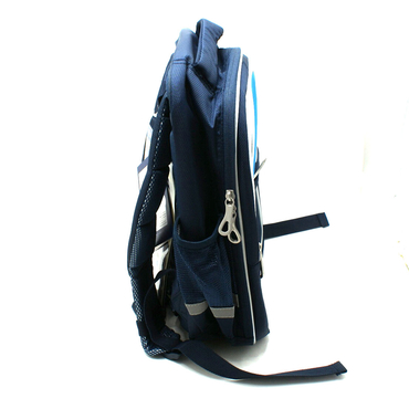 Рюкзак женский с ортопедической спинкой X460-синий текстиль — фото 2