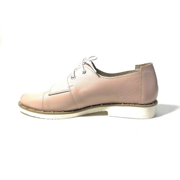 Туфли женские 117-68-розовый нат. кожа — фото 2
