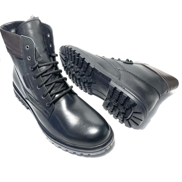 Ботинки мужские MR05-59-600-31-черный нат. кожа — фото 5