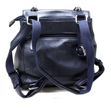 Сумка-рюкзак женский VF591636-т/синий иск. кожа — фото 3