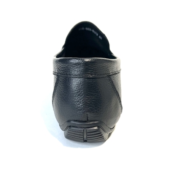 Туфли мужские летние 310-003-D1C2-черный нат. кожа — фото 3