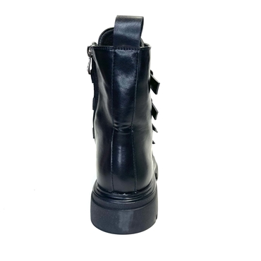 Ботинки женские H3009-1-черный иск. кожа — фото 3
