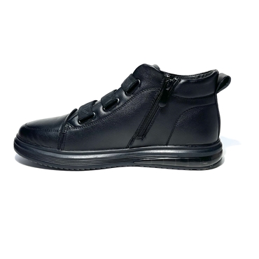 Ботинки мужские W2233-черный иск. кожа — фото 2