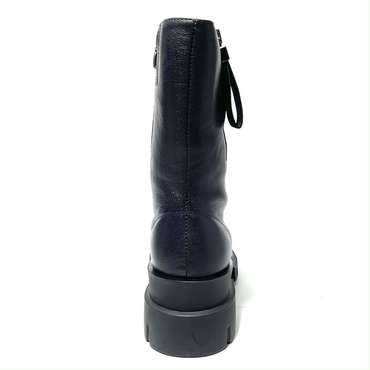 Ботинки женские М2082ЧП-черный нат. кожа — фото 3