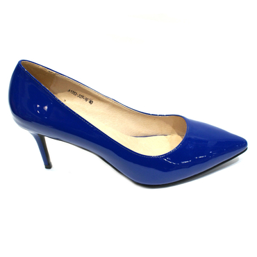 Туфли женские  A1353-J07-16-синий — фото 3