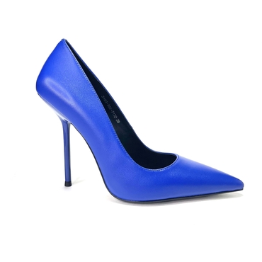 Туфли женские 3103-392-713D-синий нат. кожа — фото 4