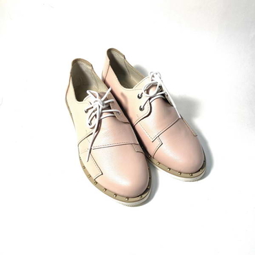 Туфли женские 117-68-розовый нат. кожа — фото 6