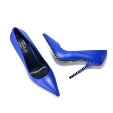 Туфли женские 3103-392-713D-синий нат. кожа — фото 5