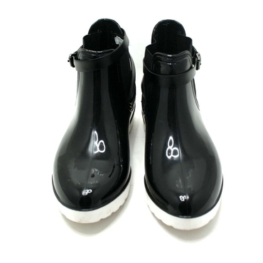 Ботинки женские резиновые 30081-01-01 BRW-черный — фото 2