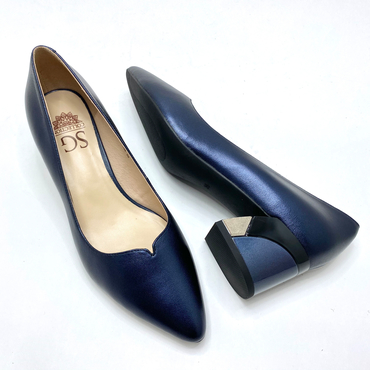 Туфли женские 99-07A-Y469K-синий — фото 5
